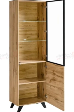 Parete attrezzata rovere miele PAP32
