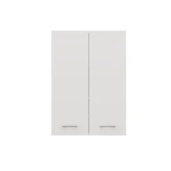 Pensile bagno moderno 64x90 cm con 4 ripiani bianco opaco PBT5
