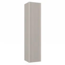 Pensile bagno sospeso 31x135 cm con anta battente beige PBT4