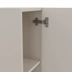 Pensile bagno sospeso 31x135 cm con anta battente beige PBT4