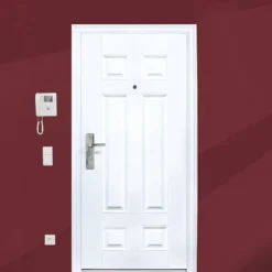 Porta blindata bianca P7