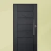 Porta blindata da esterno acciaio INOX in vetroresina e laminato diversi colori 90x210 PB234