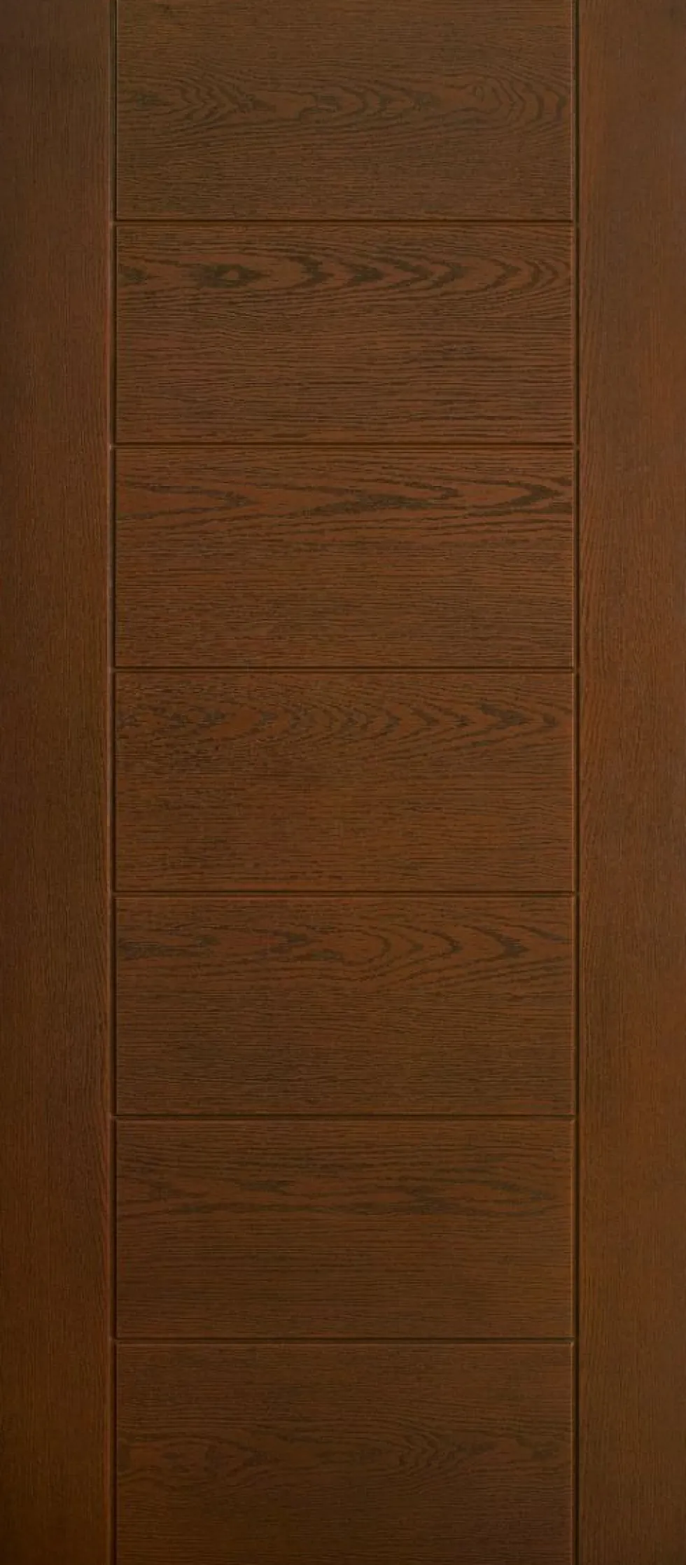 Porta blindata da esterno classe 3 in vetroresina noce 80/90x210 PB13