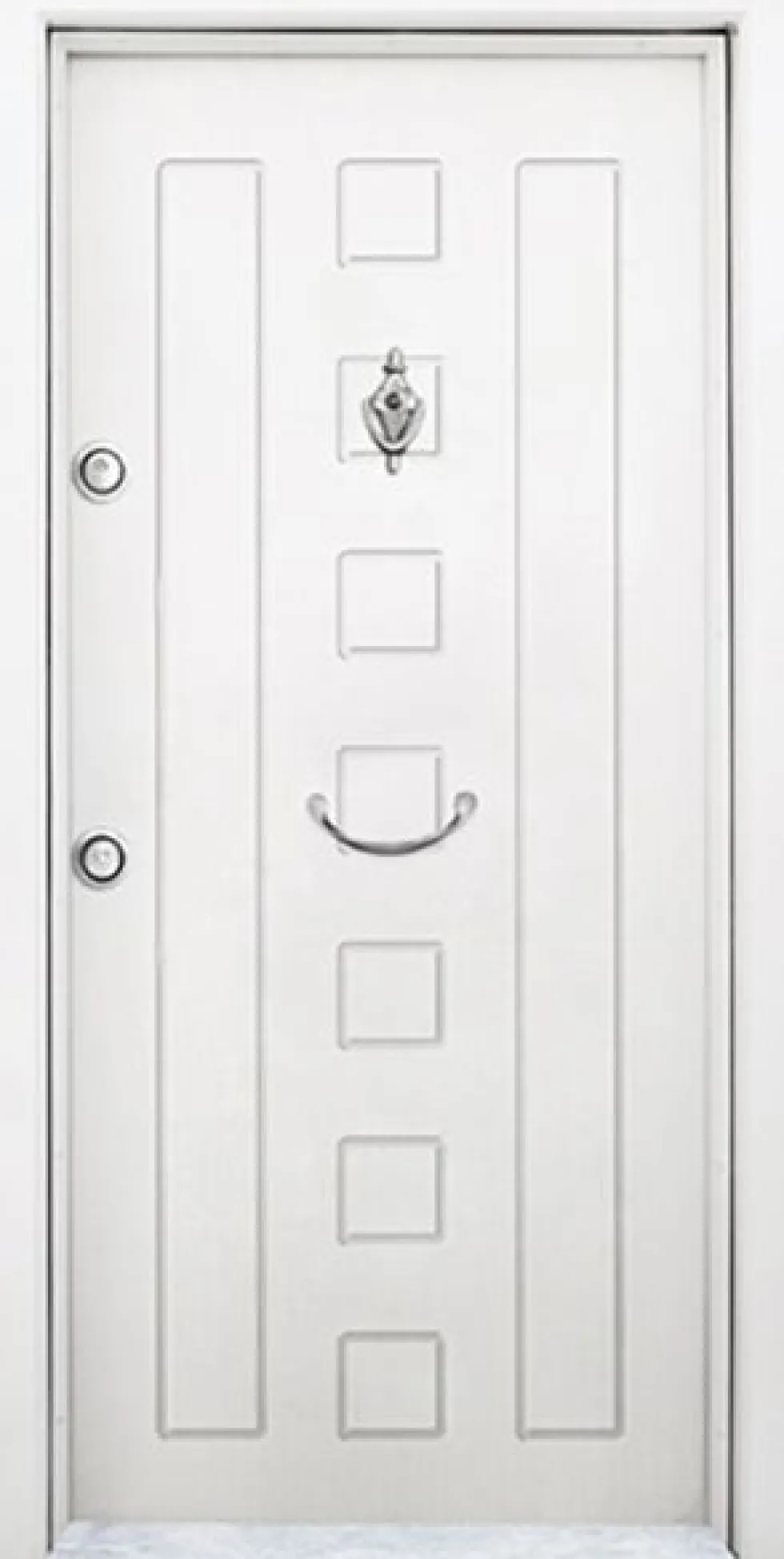 Porta blindata d’ingresso da esterno 90x200 bianca PL64