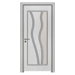 Porta da interno con vetro bianca PIE20