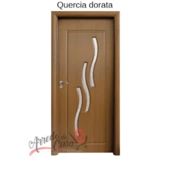 Porta da Interno Con Vetro - Laminato in HDF Pv3