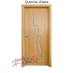 Porta da Interno Con Vetro - Laminato in HDF Pv3