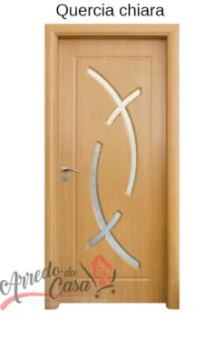 PORTA PER INTERNO CON VETRO MOD PV17