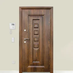 Portone blindato in legno P12