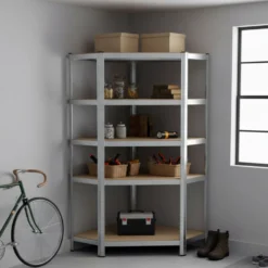 Scaffale in metallo angolare 90x180x30 cm SFT6