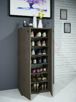 Scarpiera armadio rovere moro ASI4035