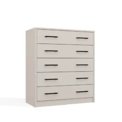 Scarpiera grande 74x84,5 cm con 5 ante a ribalta beige SCAT8