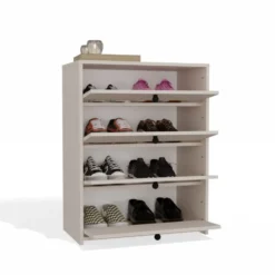 Scarpiera ingresso moderna 66x85cm beige cashmere SCAT9