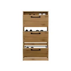 Scarpiera ingresso moderna 60x116x28 cm rovere SCAT3