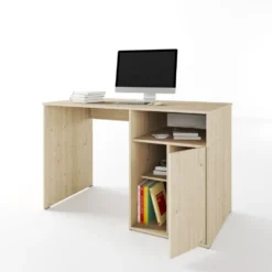 Scrivania cameretta moderna rovere chiaro SCI8