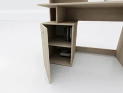 Scrivania design moderno rovere chiaro SCI14