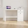 Scrivania moderna 120x75x45 cm con anta bianco opaco SCT21