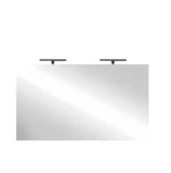 Specchiera bagno 120x75 cm con doppia luce led SPL4