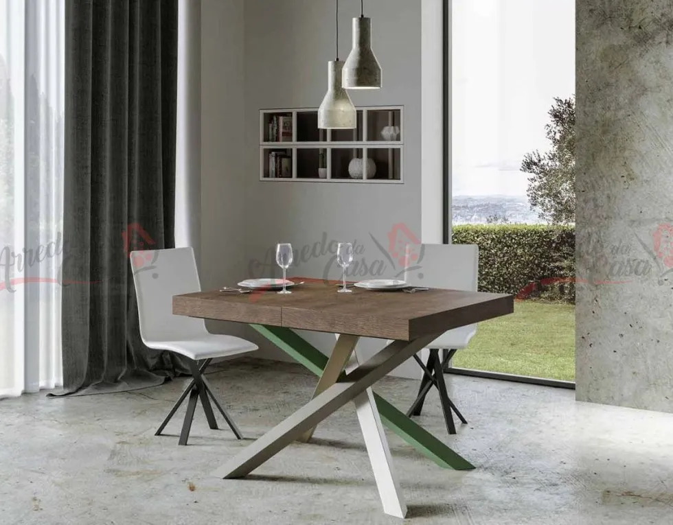 Tavolo allungabile moderno VLN MULTICOLOR 4A 130