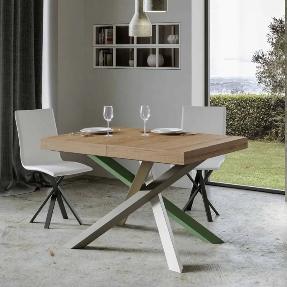 Tavolo allungabile moderno VLN MULTICOLOR 4A 130