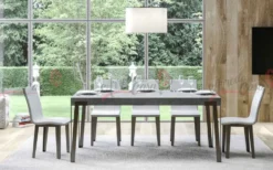 Tavolo allungabile 12 posti moderno R 160