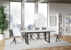 Tavolo allungabile Telaio Antracite BND 160