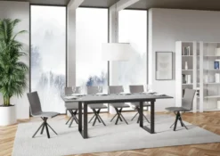 Tavolo allungabile Telaio Antracite BND 160