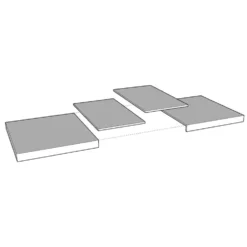 Tavolo allungabile 180x90 EVRD EVO 180