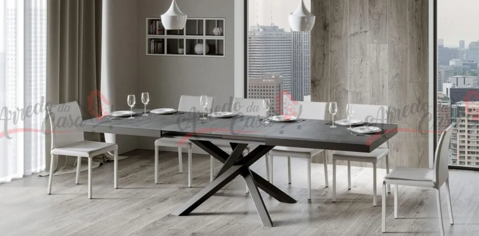 Tavolo allungabile 180x90 moderno VLN EVOLUTION 180