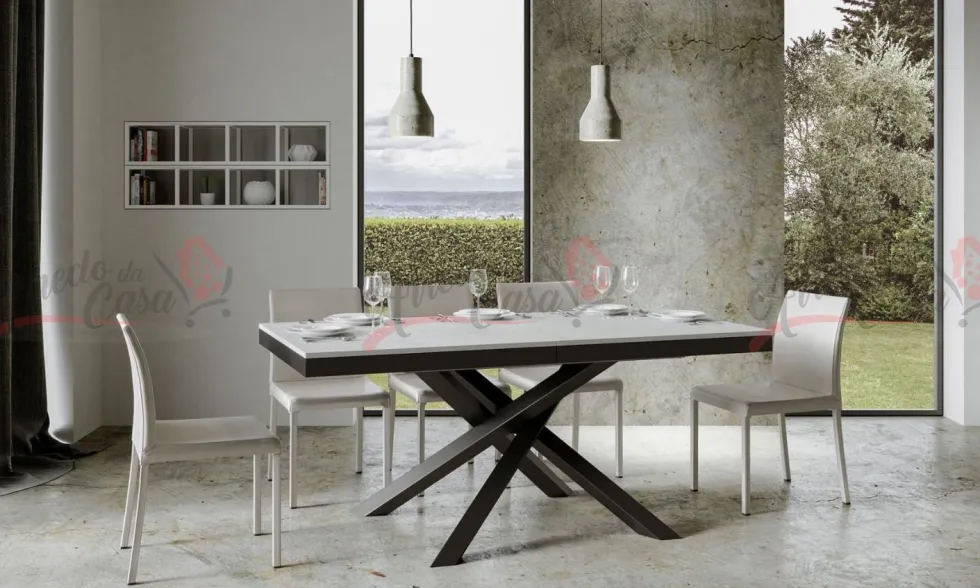 Tavolo allungabile 180x90 moderno VLN EVOLUTION 180