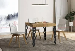 Tavolo allungabile 90x90 moderno KRM 90