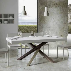 Tavolo allungabile 160x90 VLN MULTICOLOR 4C 160