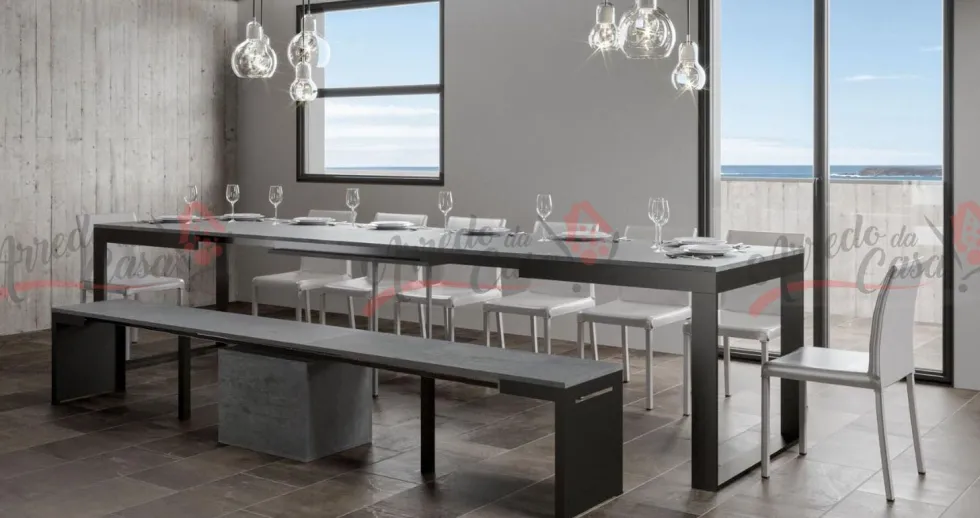 Tavolo apribile moderno TCN EVOLUTION 180
