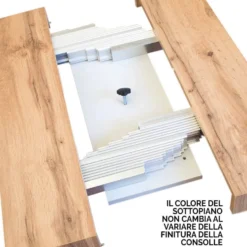 Tavolo consolle allungabile classico SCB