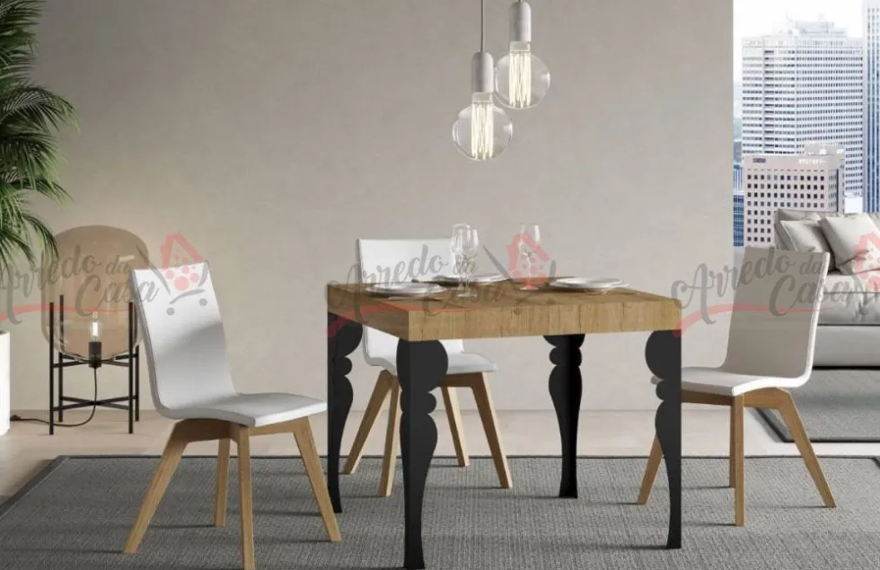 Tavolo da cucina allungabile 90x90 PXN 90