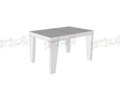 Tavolo da pranzo allungabile 160x90 NX 160