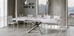 Tavolo moderno allungabile VLN MULTICOLOR 4C 180