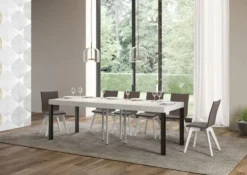 Tavolo quadrato allungabile 90x90 cm EVRD PREMIUM 90