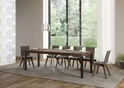 Tavolo quadrato allungabile 90x90 cm EVRD PREMIUM 90