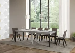 Tavolo quadrato allungabile 90x90 cm EVRD PREMIUM 90