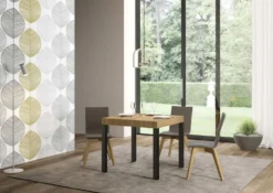 Tavolo quadrato allungabile 90x90 cm EVRD PREMIUM 90