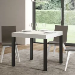 Tavolo quadrato allungabile 90x90 cm EVRD PREMIUM 90