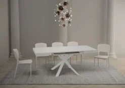 Tavolo quadrato allungabile 90x90 CLRK 90