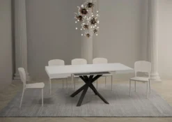 Tavolo quadrato allungabile 90x90 CLRK 90