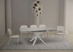 Tavolo quadrato allungabile 90x90 CLRK 90