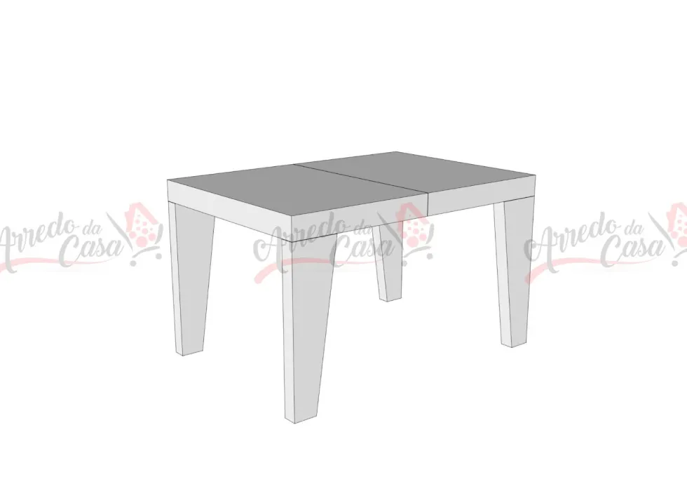 Tavolo rettangolare allungabile 160x90 SPB 160