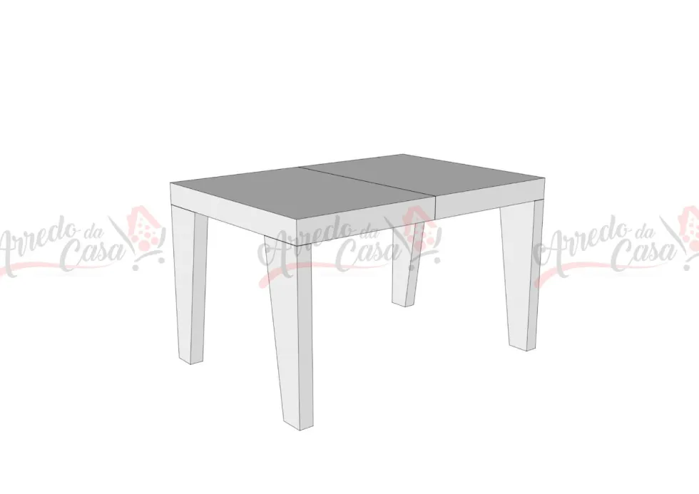 Tavolo rettangolare allungabile 160x90 SPB 160