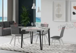 Tavolo 90x90 allungabile da cucina R 90