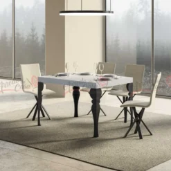 Tavolo 130x90 allungabile moderno PXN 130
