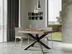 Tavolo 130x90 allungabile moderno VLN 130